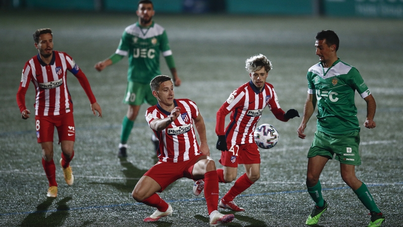 Atletico went behind early on