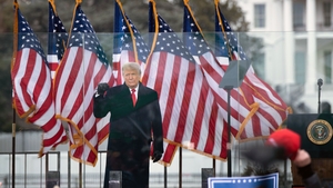 Donald Trump was accused of provoking supporters with his speech