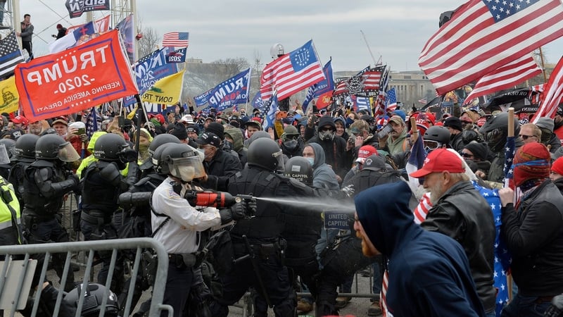 Mob stormed the US Capitol after Donald Trump's speech