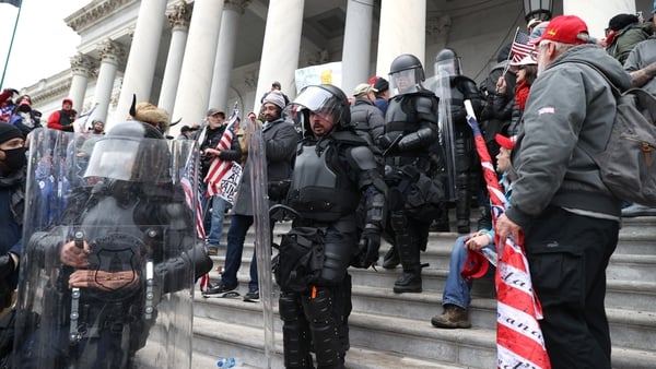 n angry mob of protesters stormed the Capitol Building in Washington last week