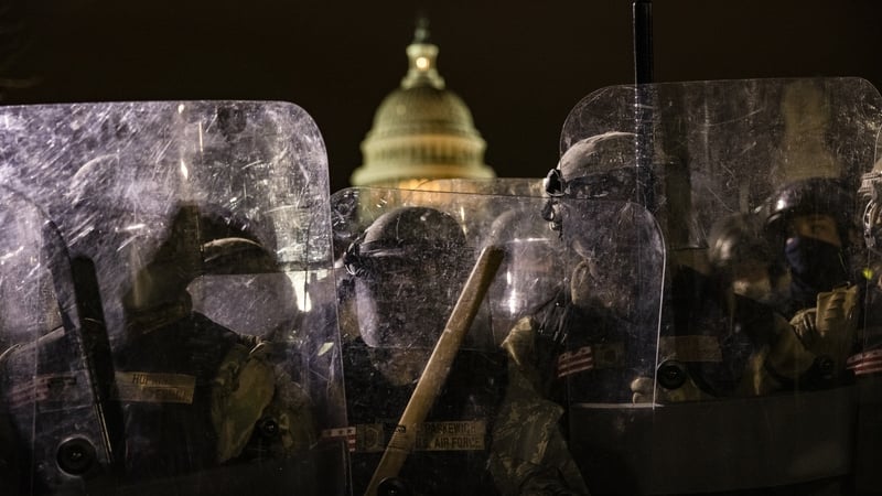 Stars have expressed their outrage and shame over the chaos in Washington DC on Wednesday