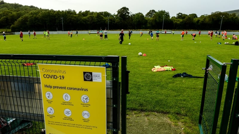 Team training can begin again in just under a fortnight