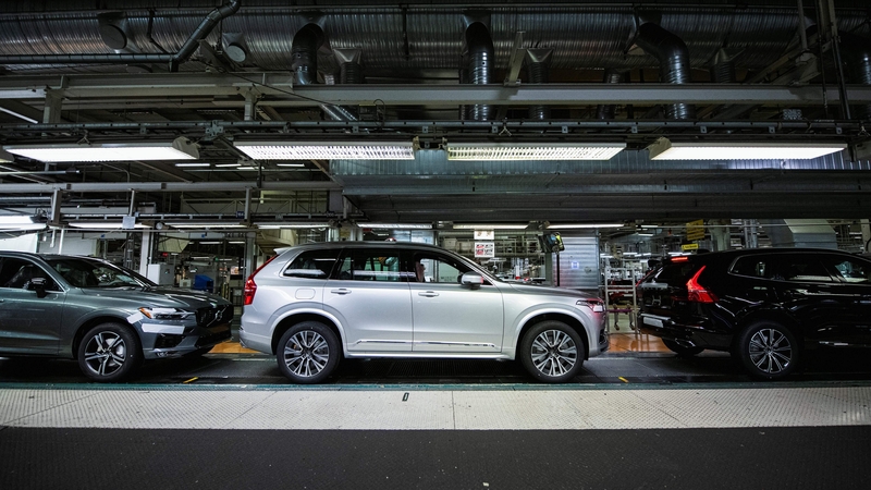 Volvo said it expected to continued sales growth in 2022, though uncertainty due to the lingering effects of Covid remains high