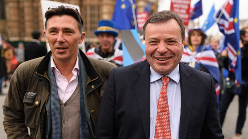 Founder Arron Banks ran the Leave.EU group with Andy Wigmore