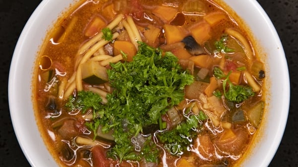 Kevin Dundon's chunky vegetable broth from Today with Maura and Dáithí.