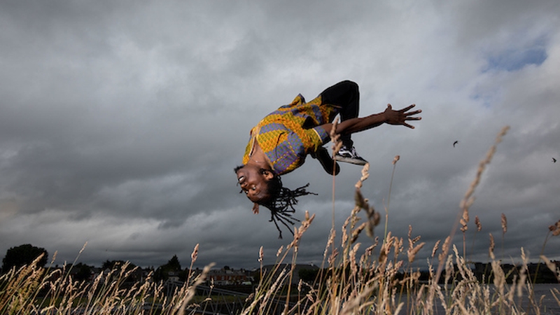 Nigerian-Irish dancer