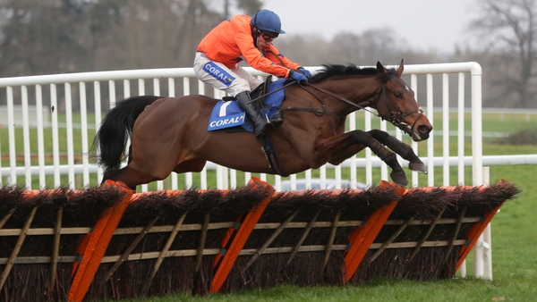 Adagio is no bigger than 10-1 for the Triumph Hurdle at Cheltenham after his Chepstow success