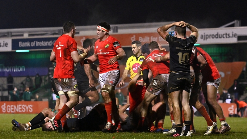Billy Holland leads Munster against Bennetton Treviso