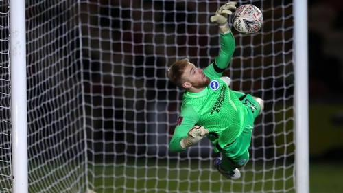 Brighton's Jason Steele proved the spot-kick hero