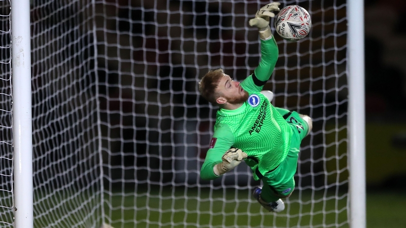 Brighton's Jason Steele proved the spot-kick hero