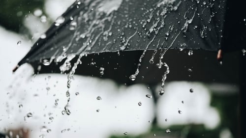 The warning was for counties Carlow, Kilkenny, Wexford, Wicklow and Waterford