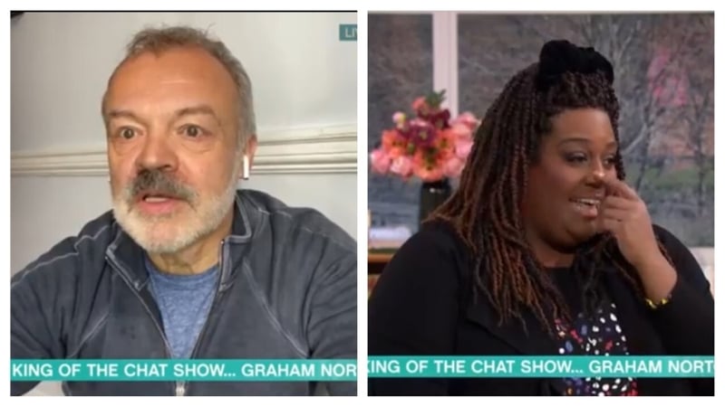 Graham Norton: "I did it in a deliberate way to be awkward. And it was going to be funny. It was funny."