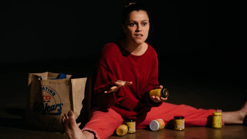 Eva O'Connor in Mustard, which features at this year's Origin 1st Irish Festival (Pic: Jassy Earl)