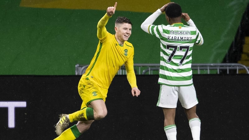 Kevin Nisbet celebrates his late equaliser