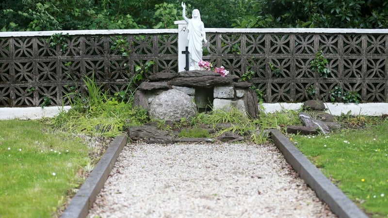 The graveyard at the Bessborough Centre in Blackrock, Cork, formerly Bessborough House mother and baby home (Image: Rolling News)
