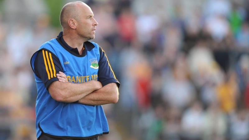 Declan Carr on the sideline with Tipperary U21s