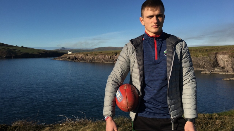 Deividas Uosis is embarking on a new sporting adventure in Australia