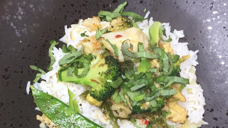 A cod curry from Mags Roche.