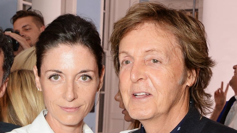 Mary McCartney with her dad Paul