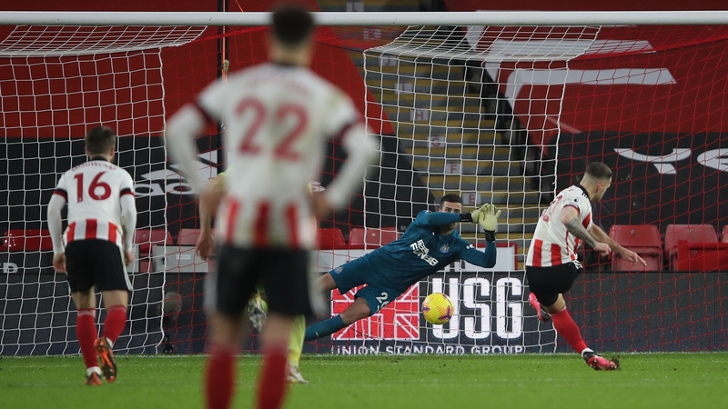 Billy Sharps spot on for the Blades