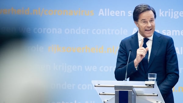 Prime Minister Mark Rutte described the situation in British and Irish hospitals as 'alarming'