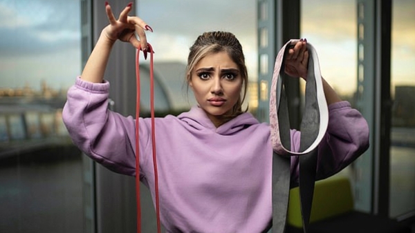 Mehreen Baig in The Truth About Getting Fit at Home