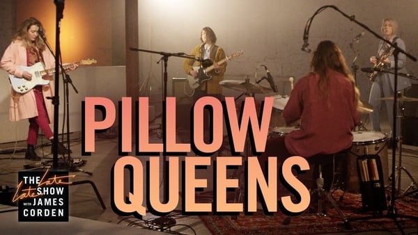 Watch: Pillow Queens make their US TV debut with James Corden