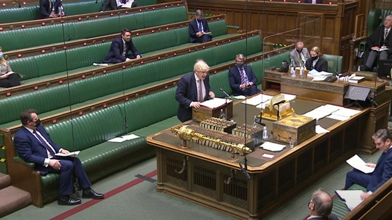 'We'll be going to 24/7 as soon as we can,' Boris Johnson told parliament