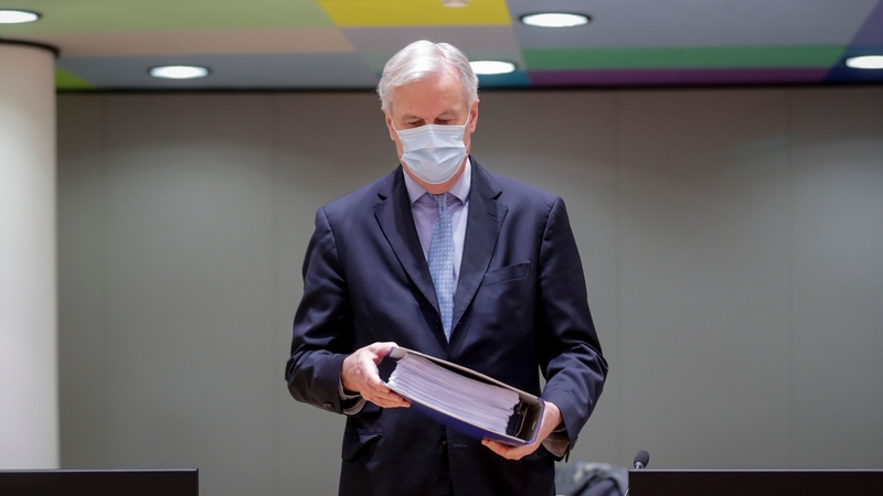 Michel Barnier said 'you need to be two to make a deal'