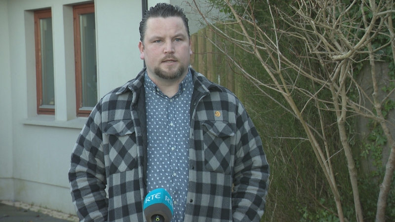 John Connors pictured speaking to RTÉ today, said he believes the new legislation will make a 'big change'