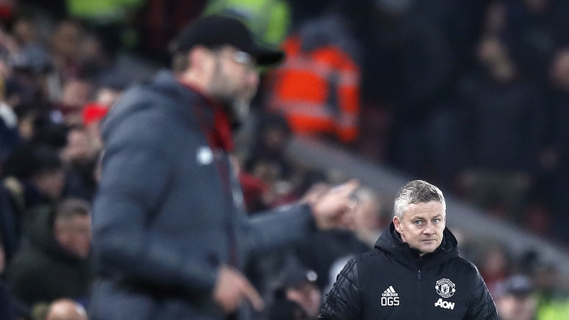 United haven't beaten Liverpool since March 2018