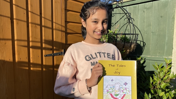 Tia Ann Jain was 11 years old when she wrote and illustrated 'Tales of Joy'