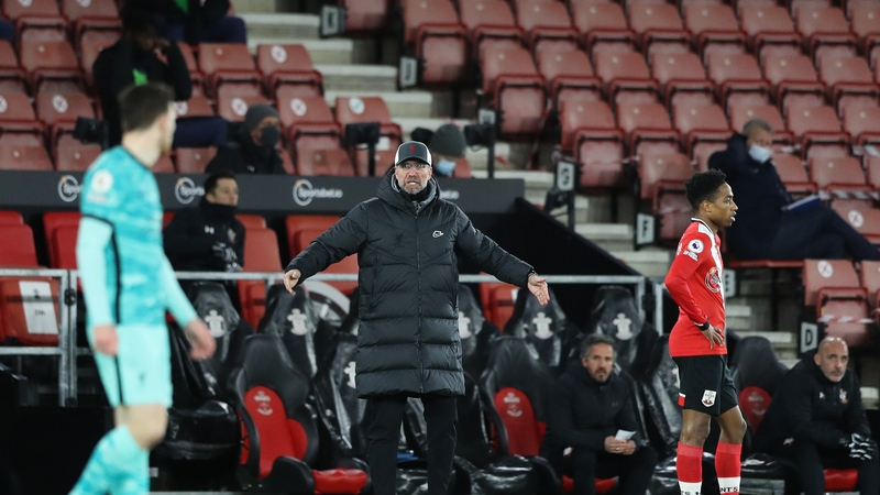 Jurgen Klopp has seen his side struggle for goals of late