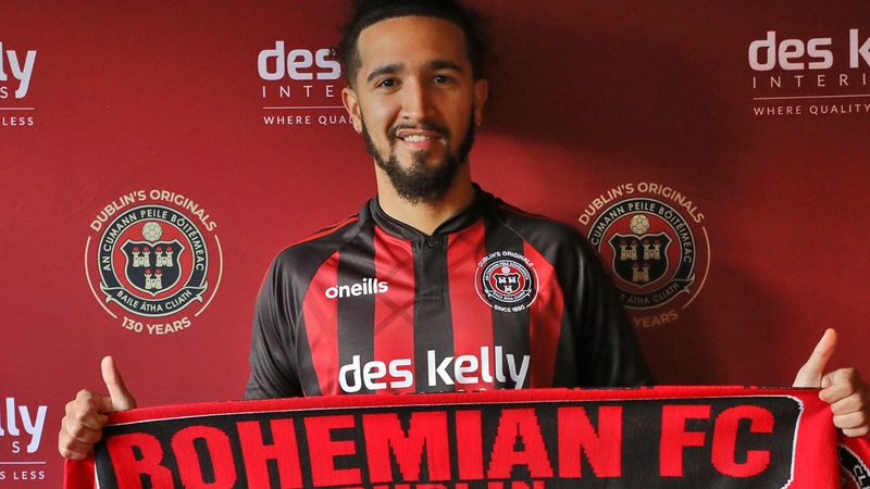 Bastien Héry has joined from Linfield. Credit: Bohemian FC