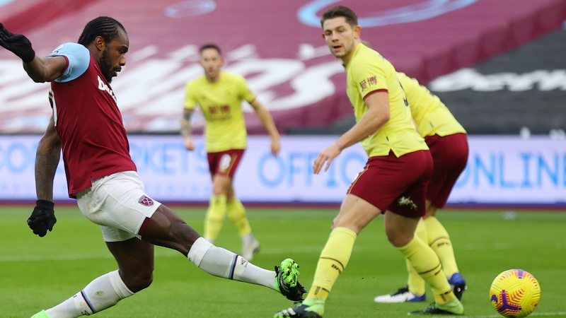 Michail Antonio scored his first goal since October