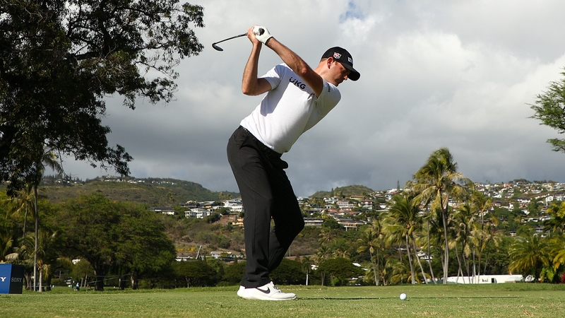 Brendan Steele holds a two-shot lead