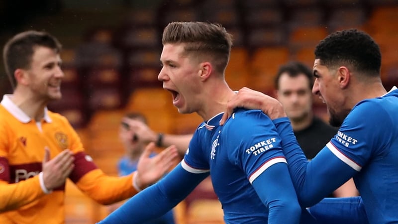 Cedric Itten's goal earned Rangers a point