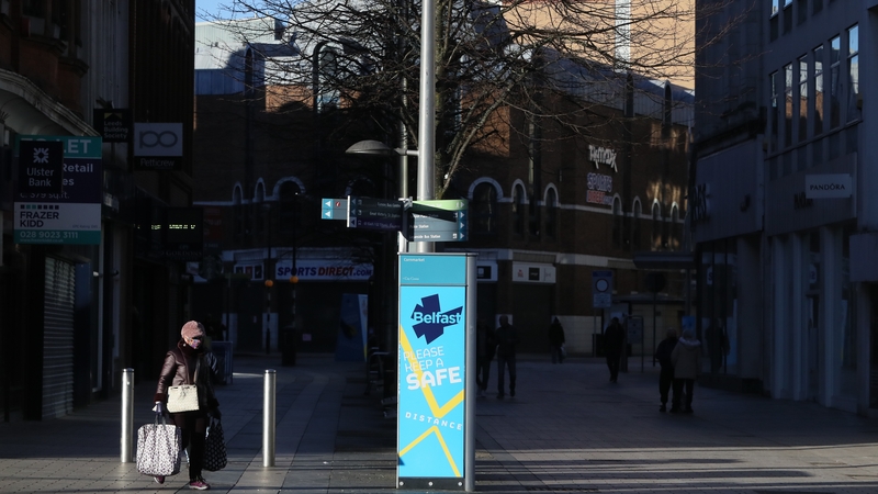 The seven-day incidence rate in Belfast is at 284.6