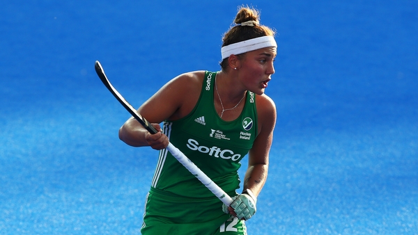 Lena Tice found the net twice