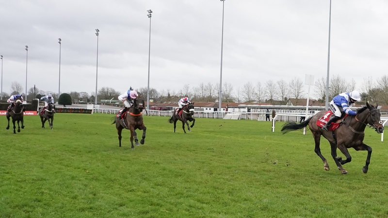 Waiting Patiently chased home Frodon in the King George after more than a year off the track