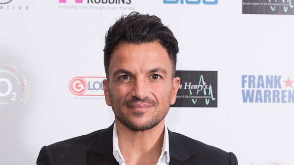 Peter Andre tested positive for Covid-19 on January 8