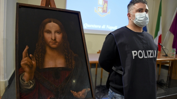 Police are now investigating how the painting was stolen from the Doma Museum collection in Naples