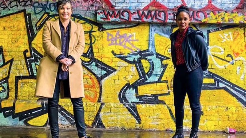 Tanya Byron and Alex Scott in The Truth About Improving Your Mental Health