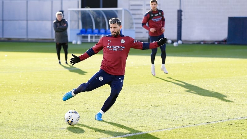 Sergio Aguero last featured for Manchester City in their 3-1 Premier League win over Chelsea at the beginning of January