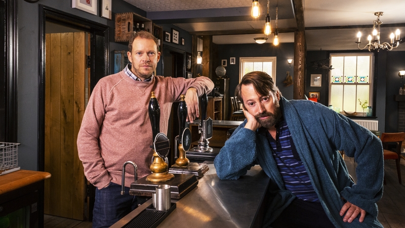 Robert Webb and David Mitchell in Back