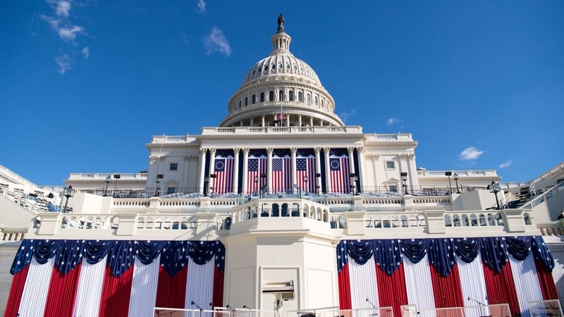 The stage is set for Joe Biden's inauguration as the 46th president of the United States