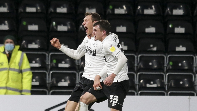 Jason Knight captained Derby again as they secured a 1-0 win