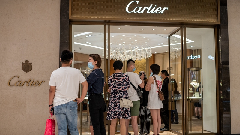Cartier owner Richemont largely offset tougher conditions in China with growth elsewhere in its latest quarter