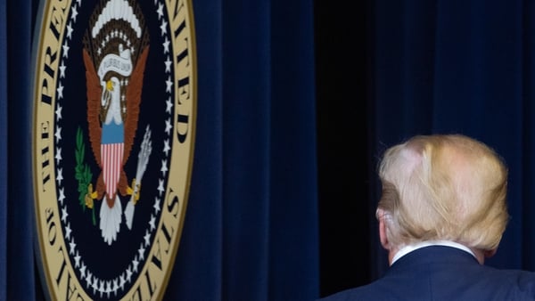 Donald Trump's presidency ends on 20 January