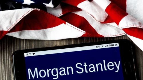 Morgan Stanley's profit dropped about 9% to $2.4 billion